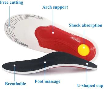 Semelles orthopédiques - Talonnettes - Hommes et Femmes taille 41 à 45