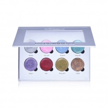 Bellapierre 8 color pro glitter palette