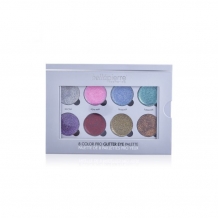 8 Color pro glitter palette