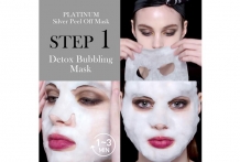 Platinum silver facial mask kit