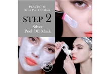 Platinum silver facial mask kit