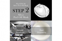 Platinum silver facial mask kit