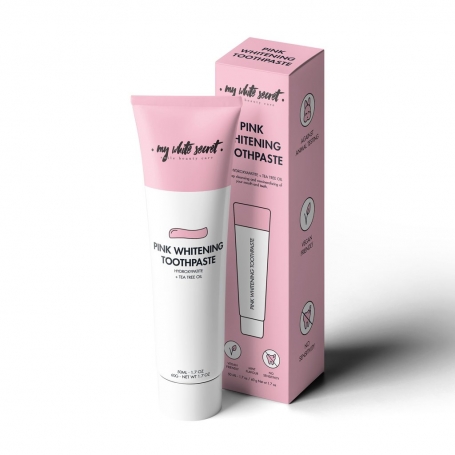 My white secret pink whitening toothpaste